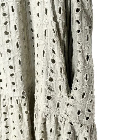 ❗️SOLD❗️Mustard Seed Eyelet Swing Mini Dress - Picture 7 of 13